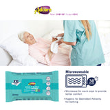 Adcare Adult/Bath Fragrance Free Wipes Tisu Basah Dewasa 20's