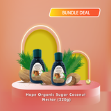 HOPE Organic Premium Coconut Nectar Syrup Sugar (2 x 220g)