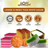 [Combo] Hope Organic Premium Coconut Sugar (400g) + Coconut Nectar (220g) + Wetty Mini Wipes Fragrance (3 Pkts x 8's)