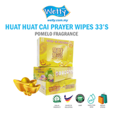 Huat Huat Cai Prayer Wet Wipes 33's