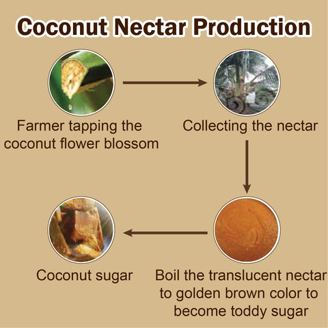 HOPE Organic Premium Coconut Nectar Granules Gula 250g