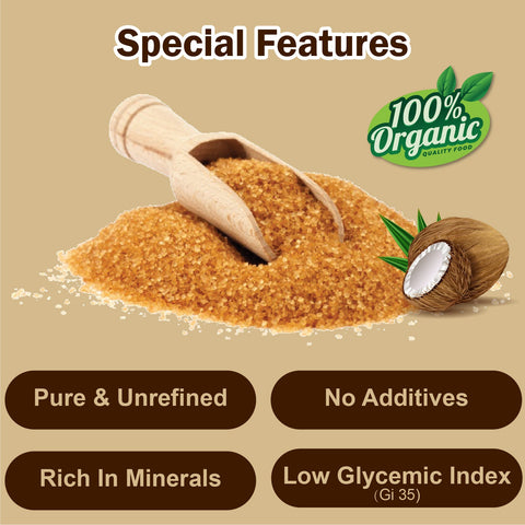 HOPE Organic Premium Coconut Nectar Syrup Sugar (1 x 220g)