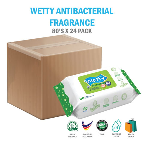 Antibacterial Fragrance Baby Wipes (24 Pack x 80's) 1 Carton