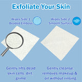 Exfoliating Facial & Makeup Remover Wipes (1 x 20's)