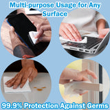 Antibacterial Fragrance Free Wet Wipes (144Packs x 10's) 1 Carton