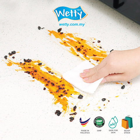 Wetty Kitchen Towel 2X Bigger, Better, Stronger Stain Buster（40 条 x 24 包）1 箱